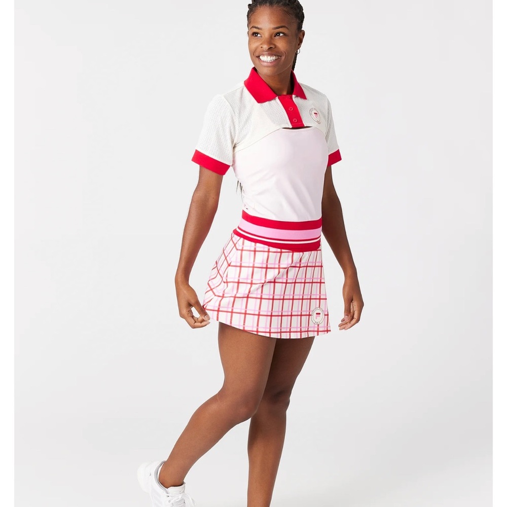 FILA Brandon Maxwell 2-Piece Polo Tank NWT